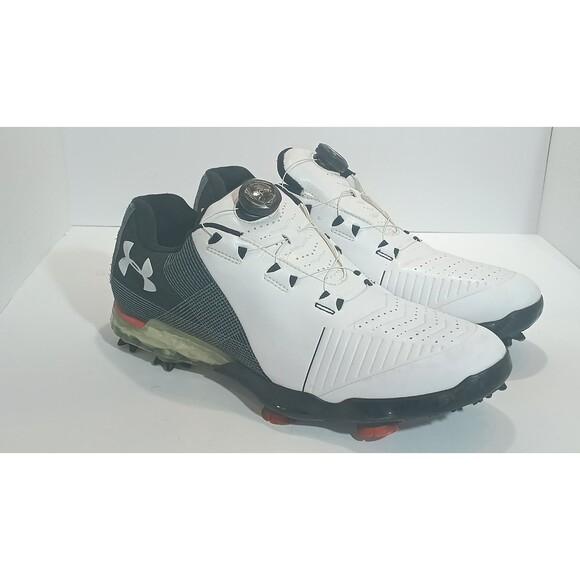 Under Armour Spieth 2 Golf Shoes Mens Sz 10 - Picture 2 of 12